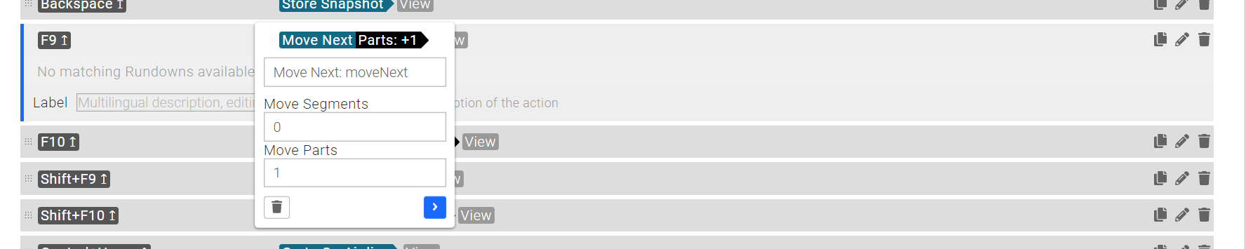 Actions can take additional parameters