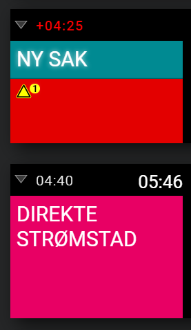 Each Segment has two clocks - the Segment Time Budget and a Segment Countdown